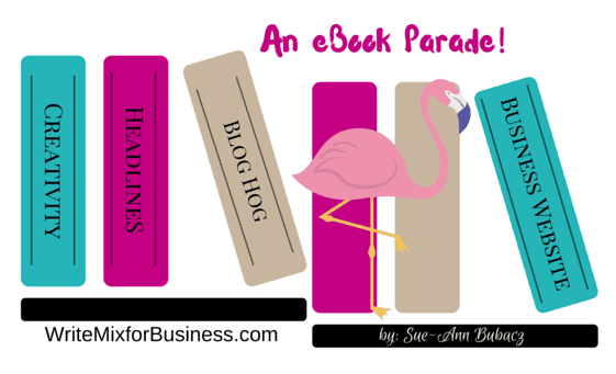 eBook Parade visual as second choice Skills Building eBook Library Logo selection for business dot com