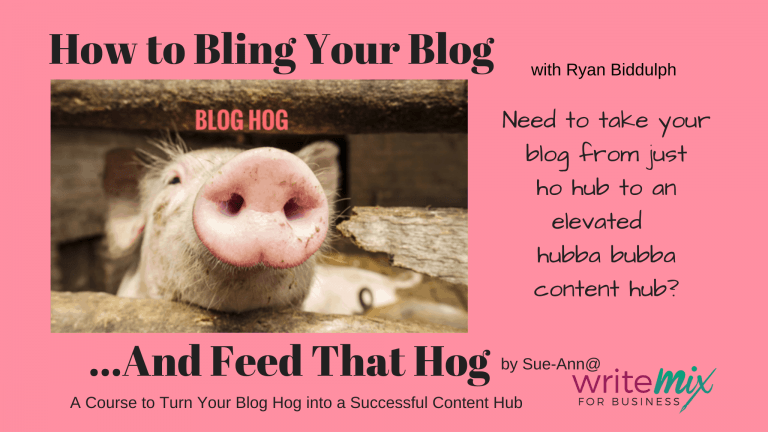 Learning to Bling Your Blog Yet?